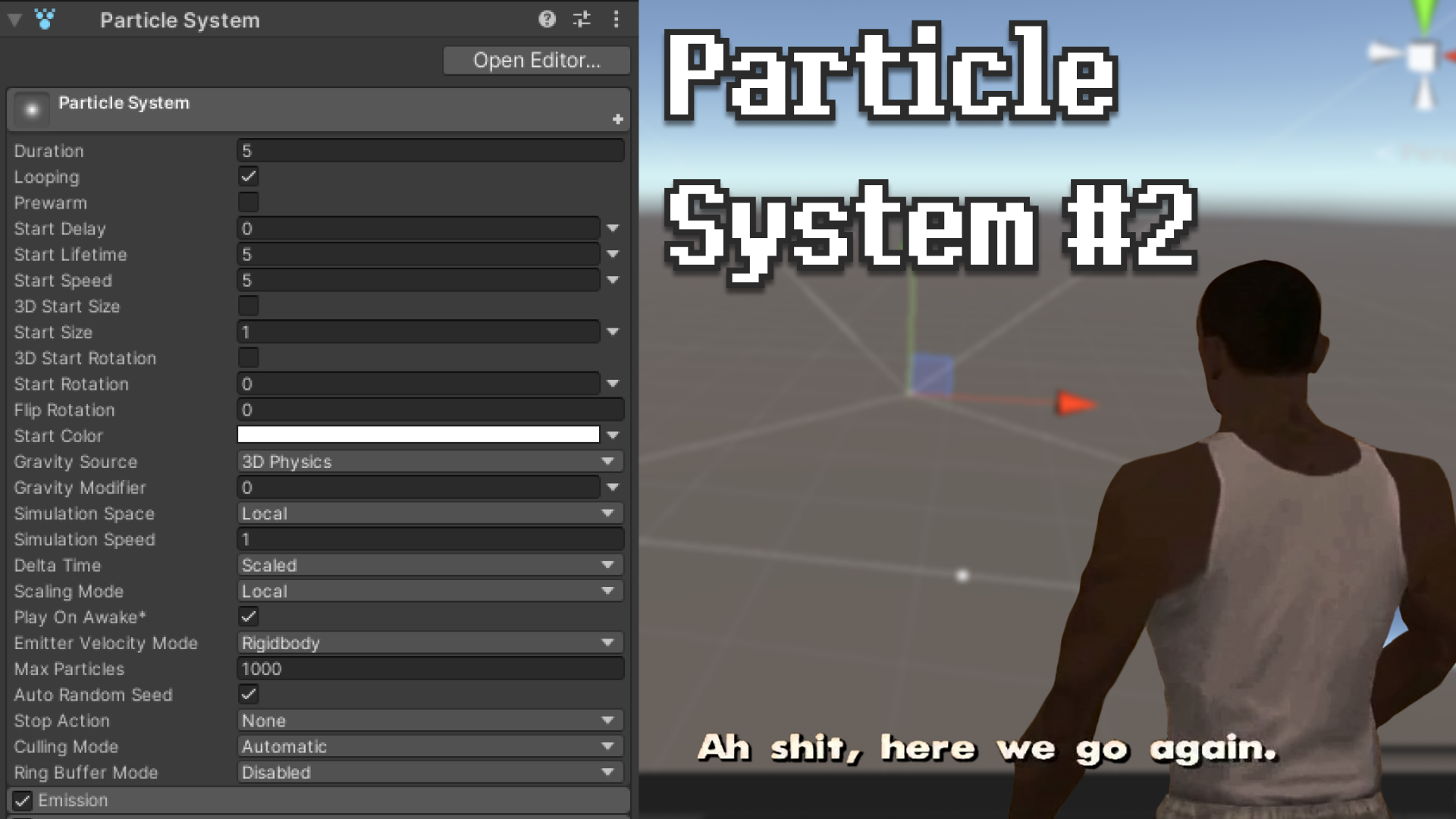 Particle System – Hệ thống hạt cơ bản #2